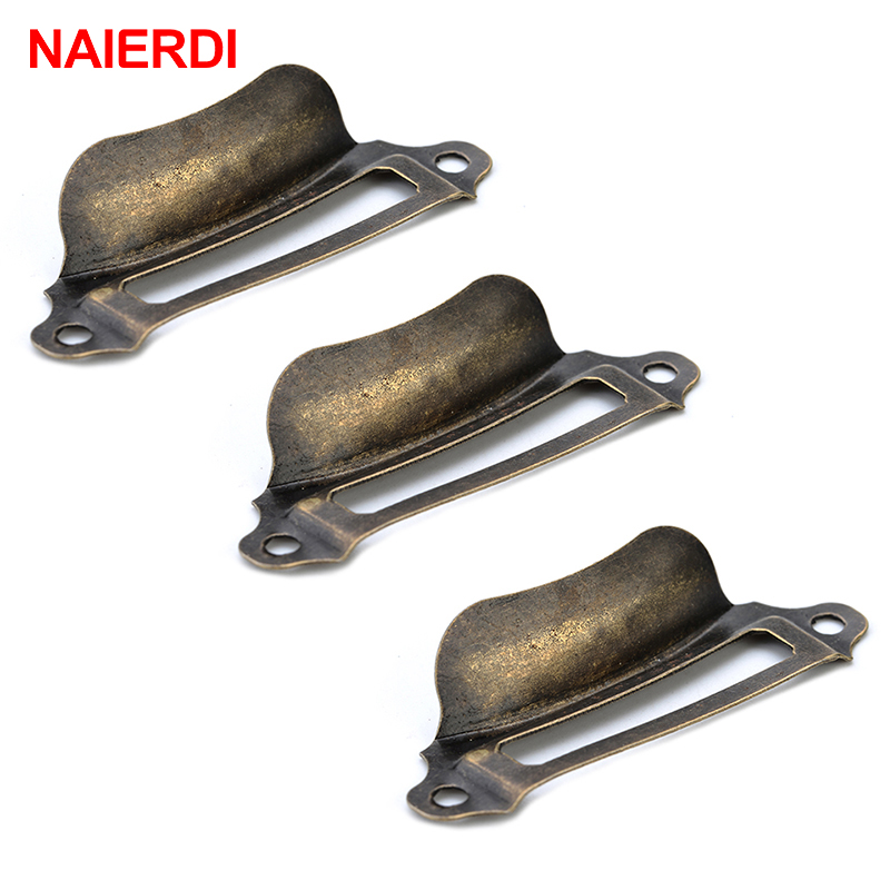 Furniture Hardware Names - NAIERDI-manijas de etiqueta de caja antigua,