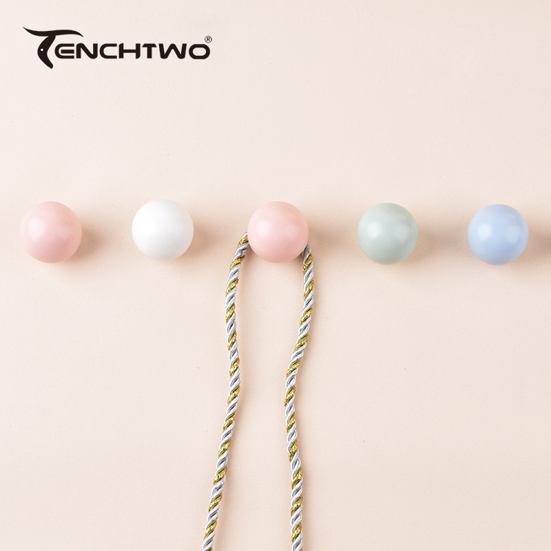 Ganchos de cerámica redondos,  - Furniture Hardware Pulls reseña y precio