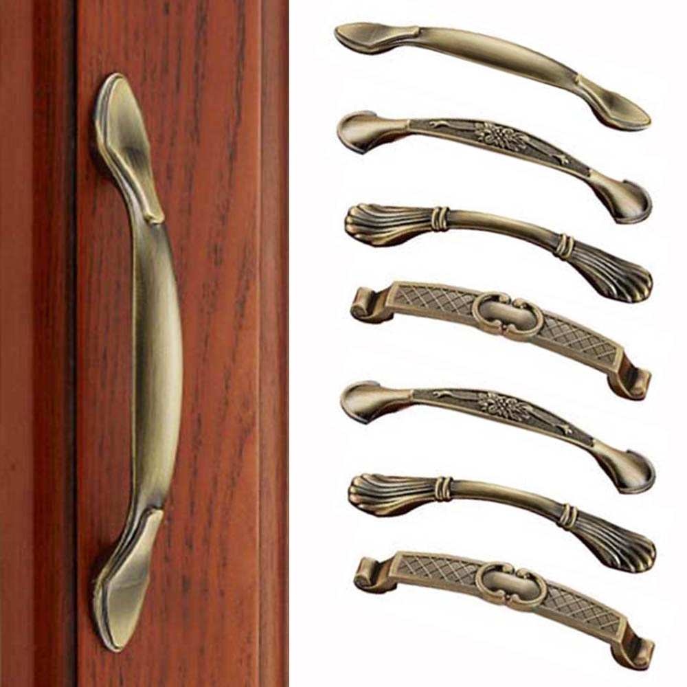 Tiradores de bronce vintage pa - Furniture Hardware Pulls reseña y precio