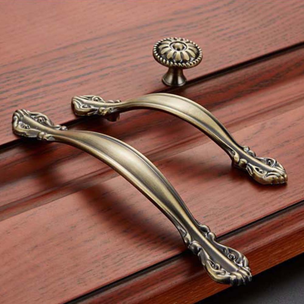 Tiradores de bronce vintage pa - Furniture Hardware Pulls reseña y precio