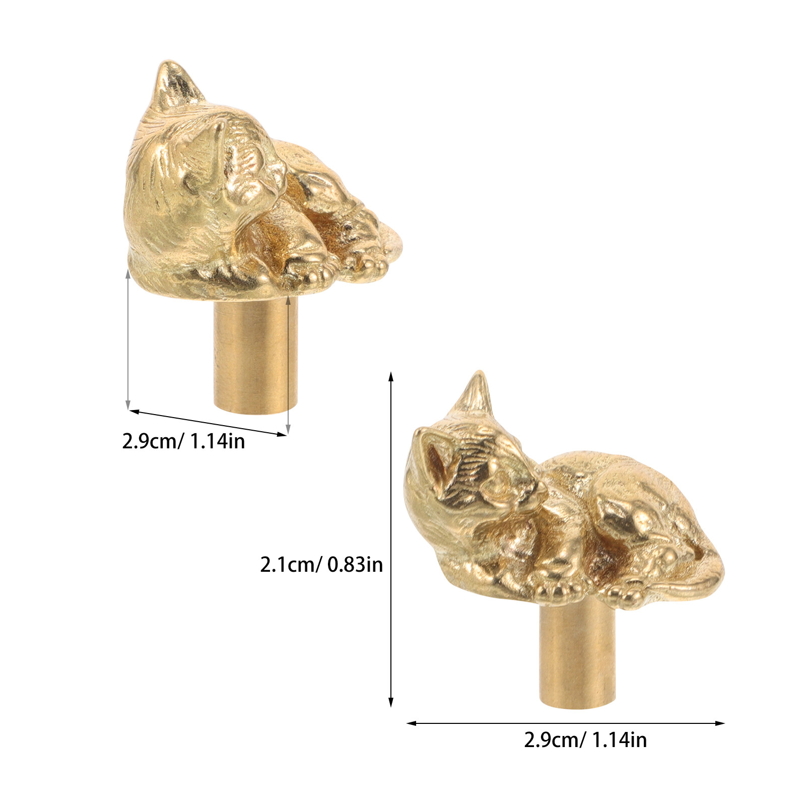 Manijas de Puerta de Latón, Ti - Unique Furniture Hardware reseña y precio