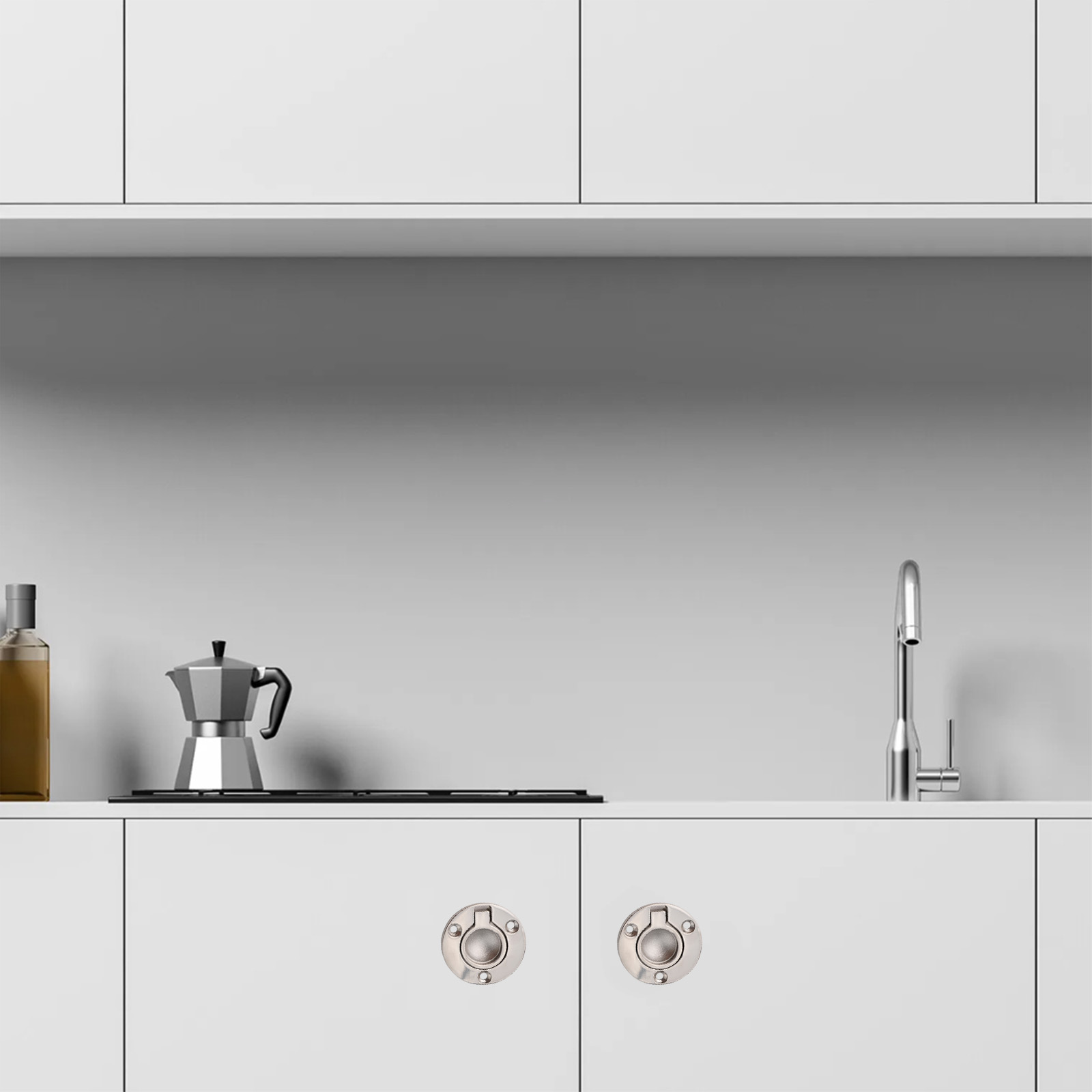 2 Piezas de Tiradores Empotrad - Furniture Hardware Pulls reseña y precio