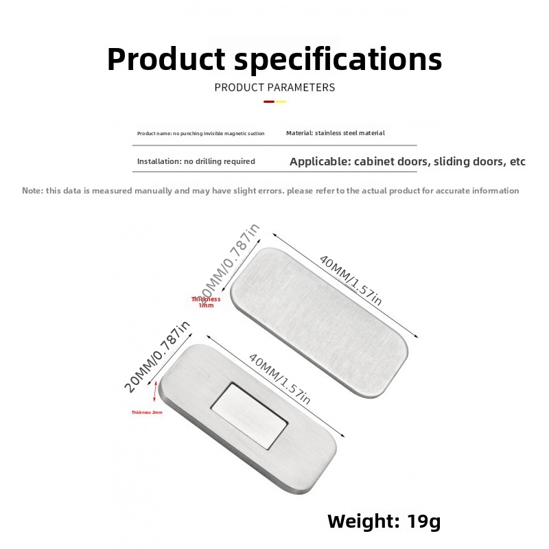 Cierre magnético para puerta d - Magnetic Catch Door reseña y precio