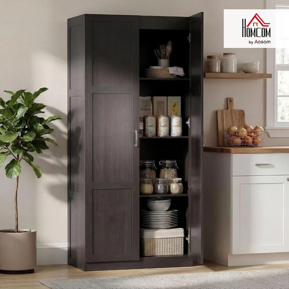 HOMCOM Armario de Cocina Alto  - Soft Close Hinge reseña y precio
