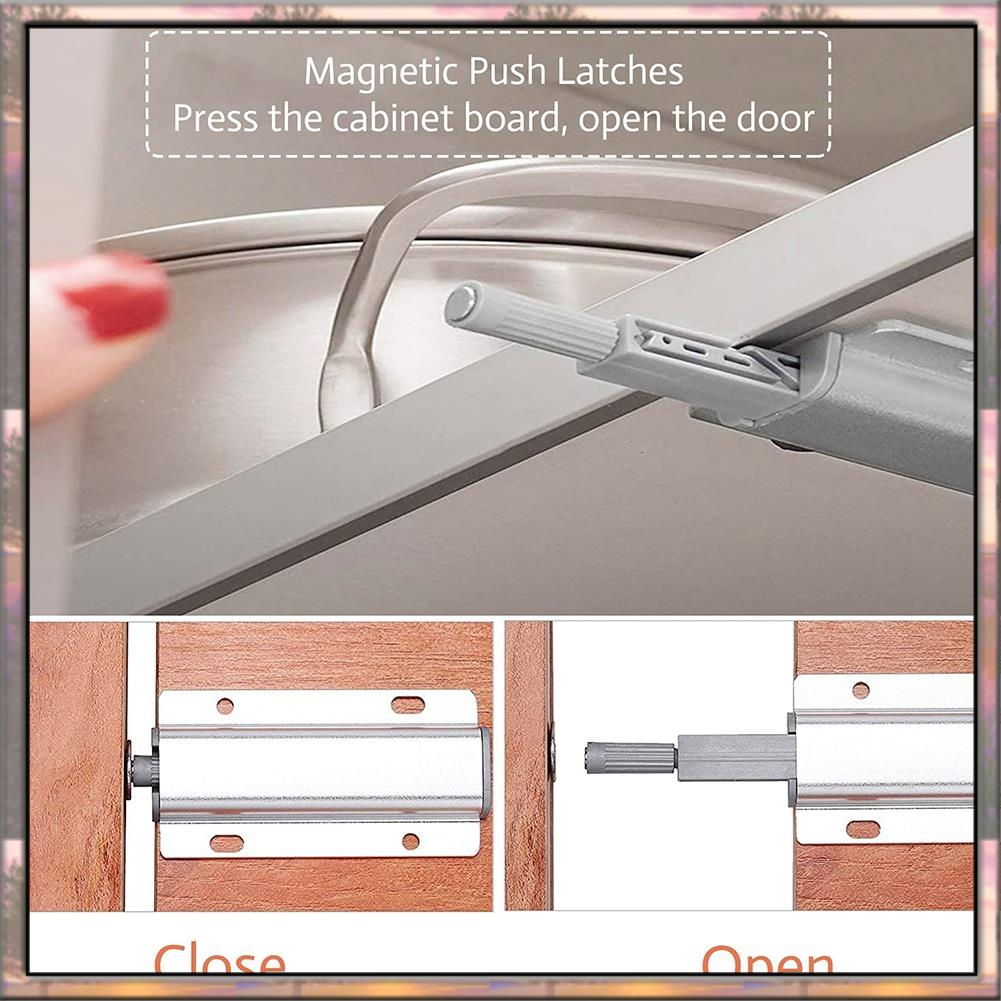 BAAZ pestillos de empuje calie - Magnetic Catch Door reseña y precio