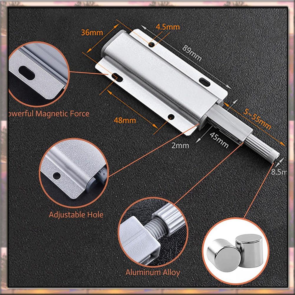 BAAZ pestillos de empuje calie - Magnetic Catch Door reseña y precio