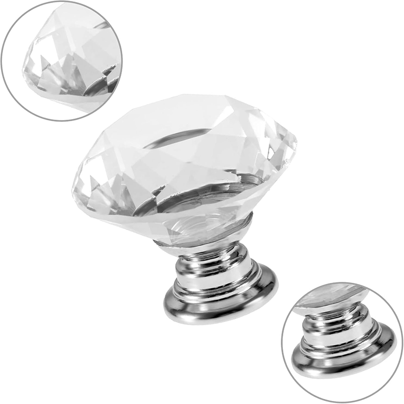Juego de 6 Perillas Redondas d - Furniture Hardware Pulls reseña y precio