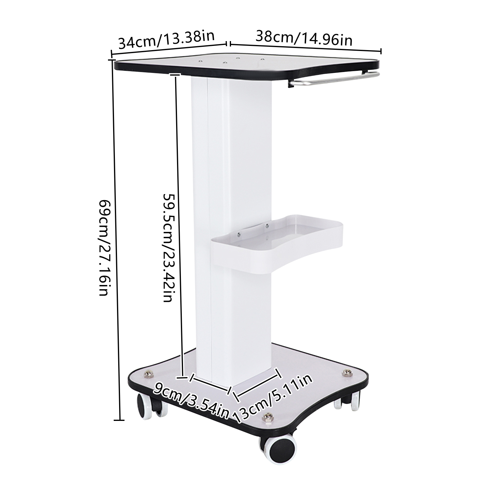 Carrito de Salón Rodante Moder - Furniture Hardware Pulls reseña y precio